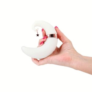 Firefly Dream vibratore clitorideo ergonomico bianco, stimolatore a impulsi disponibile da Kattiva Rimini