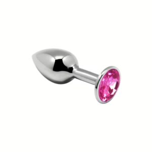 Plug Anale in Metallo Taglia S - Rosa