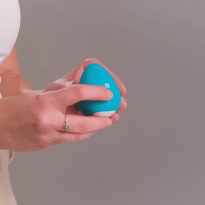 Vibratore clitorideo Carla Lay-On Cala Azul blu