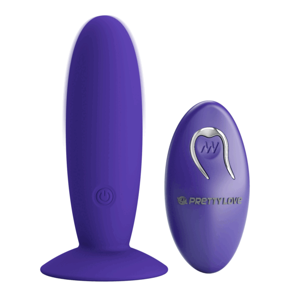 vibratore anale Love Youth Pretty Love in silicone viola – Kattiva Rimini sex shop h24