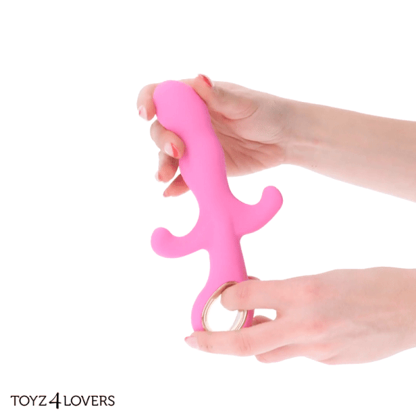 vibratore tripla stimolazione Toyz4Lovers Handy Handle Three Feel