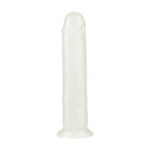 Dildo luminescente realistico Lovetoy 21 cm con ventosa trasparente
