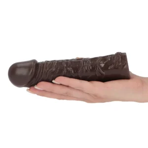 dettaglio dildo realistico marrone con venature Gustavo 18 cm Toyz4Lovers – Kattiva Rimini sex shop