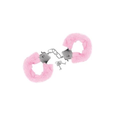 manette peluche rosa bondage