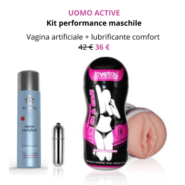 Kit performance maschile disponibile da Kattiva Rimini sex shop h24